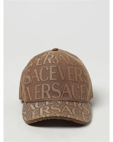 mütze versace|versace hats brown label.